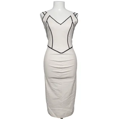 Klänning (Beige) från Sportmax Bomull, Elastan, Silke, Viskos