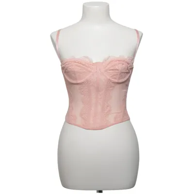 Korsett (Rosa) Elastan, Polyester