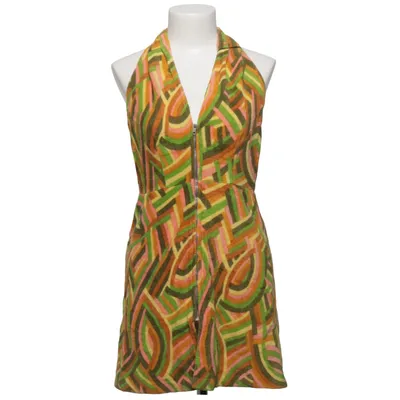 Robe dos-nu (Vert, Marron, Rose)