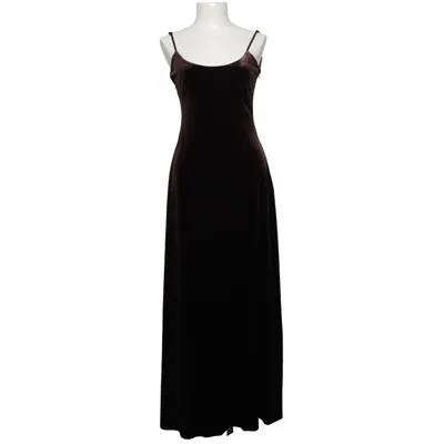 Maxi dress (Brown) from Zara Elastane, Polyester