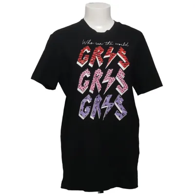 T-shirt (Zwart, Meerkleurig) van Loavies