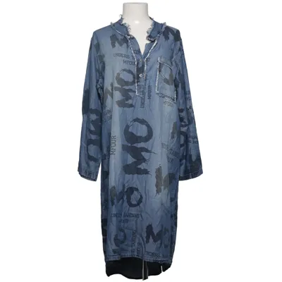 Skjortklänning (Blå, Grå) från New Collection Viskos