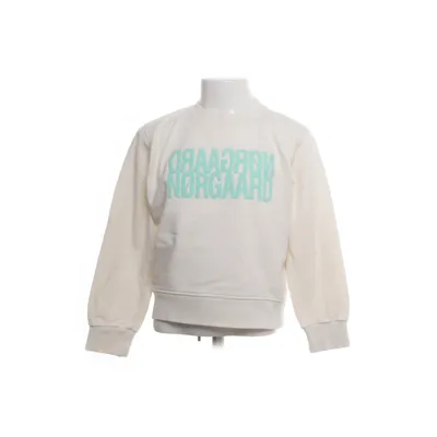 Sweatshirt (Wit, Turquoise) van Mads Nørgaard Copenhagen Katoen