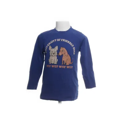 Lange mouwen shirt (Blauw) van MyWear Katoen, Elastaan