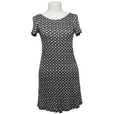 Jurk (Zwart, Wit) van Mango Casual Elastaan, Polyester, Viscose