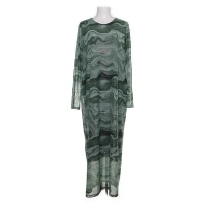 Långklänning (Grön, Flerfärgad) från Monki Elastan, Polyester
