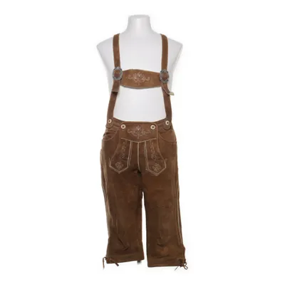 Pantalon en cuir traditionnel (Marron) de Almsach Cuir