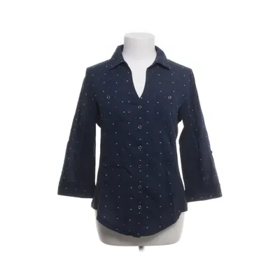 Shirt (Blauw, Meerkleurig) van Laura Torelli Katoen, Elastaan