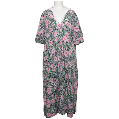 Robe (Rose, Bleu, Multicolore) de Neon Rose Coton, Polyester