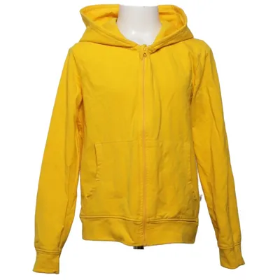 Sweat à capuche (Jaune) de A Happy Brand Coton, Élasthane