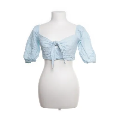Crop top (Blauw) van Loavies Katoen