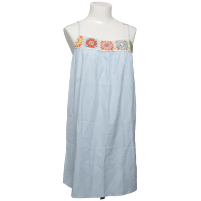 Dress (Blue, White) Polyester