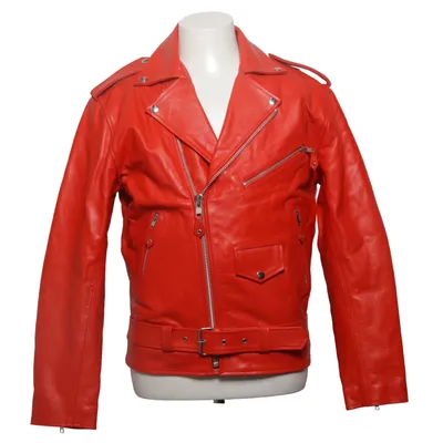 Bikerjack (Rood) van Infinity Man Leer, Polyester