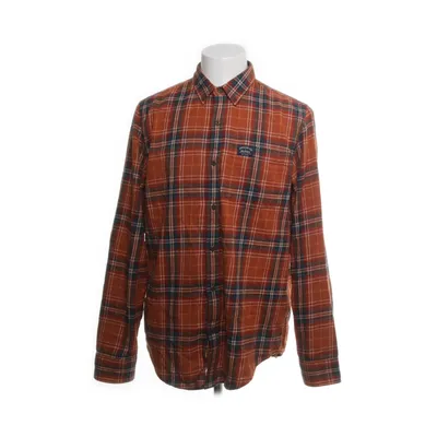 Flanellskjorta (Orange, Flerfärgad) från Superdry Bomull