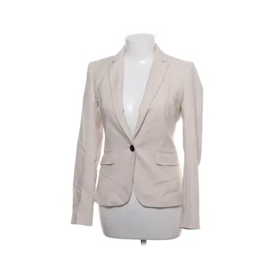 Blazer (Beige) from H&M Modern Classic Cotton, Elastane, Polyester, Viscose