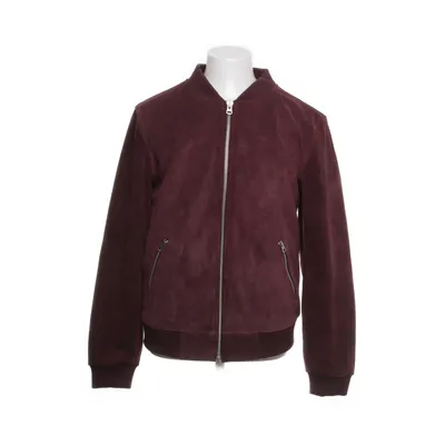 Leather jacket (Purple) from Human Scales Polyester, Leather