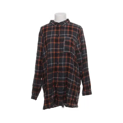 Flanellskjorta (Grå, Orange, Vit) från Primark Bomull, Polyester