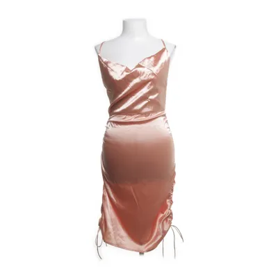 Jurk (Beige) Polyester, Elastaan