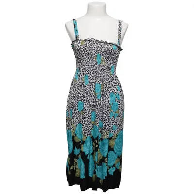 Robe (Noir, Blanc, Turquoise) de E&D Coton, Élasthane, Polyester