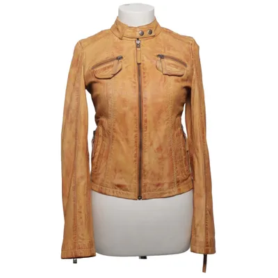 Leather jacket (Brown) from Punchball Leather, Polyester