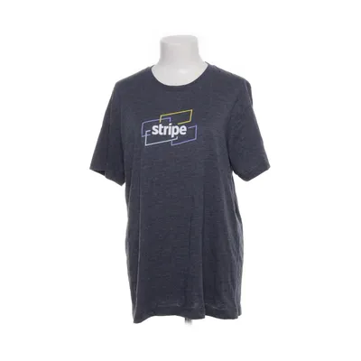T-shirt (Bleu, Gris) de Canvas Coton, Polyester