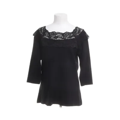 Top (Zwart) van Ms Mode Elastaan, Nylon, Viscose
