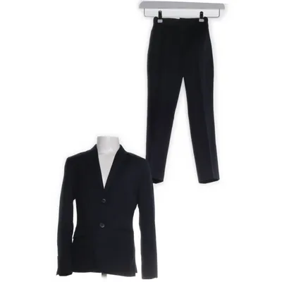 Suit (Blue) from Tailored Polyester, Wool