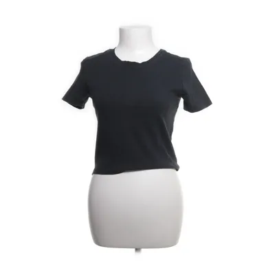 T-shirt (Zwart) van Zara Elastaan, Katoen