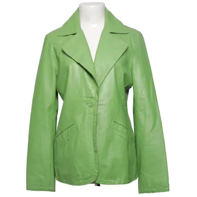Leather blazer (Green) from Floyd by Smith Leather, Polyester