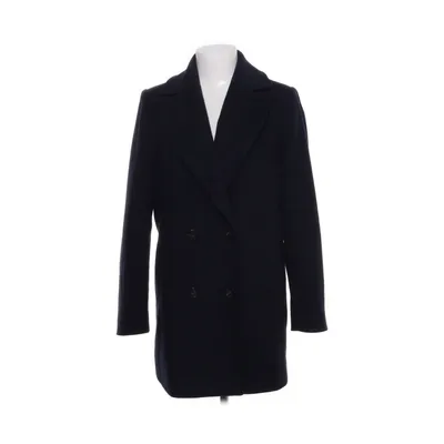 Coat (Blue) from Ana Jakobs Polyester, Wool