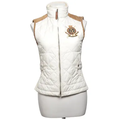 Ytterväst (Vit, Brun) från Ralph Lauren Sport Bomull, Elastan, Polyamid