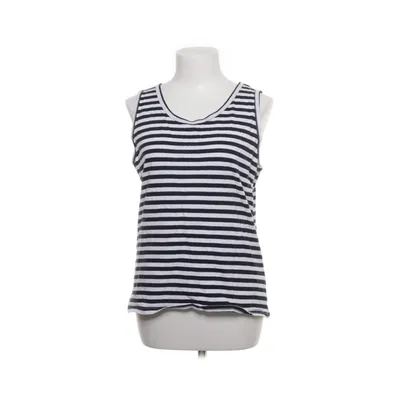 Débardeur (Blanc, Bleu) de MFH Coton