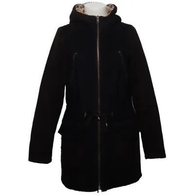 Parka (Noir, Beige) de A Wear Acrylique, Élasthane, Polyester, Viscose, Laine