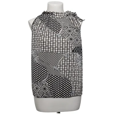 Top (Zwart, Wit) van Conos Elastaan, Viscose