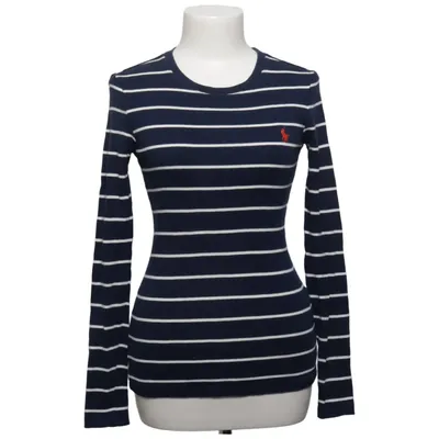 Långärmad t-shirt (Blå, Vit) från Ralph Lauren Sport Bomull