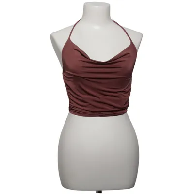 Haltertop (Lila) van Fashion Nova Elastaan, Polyester