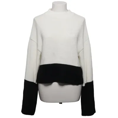 Sweater (Hvid, Sort) fra NA-KD Akryl, Polyester