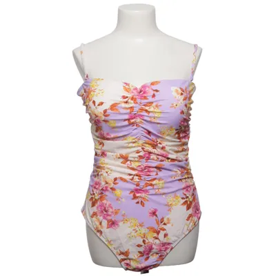 Swimsuit (Purple, Beige, Multicolored) from Cupshe Elastane, Polyamide