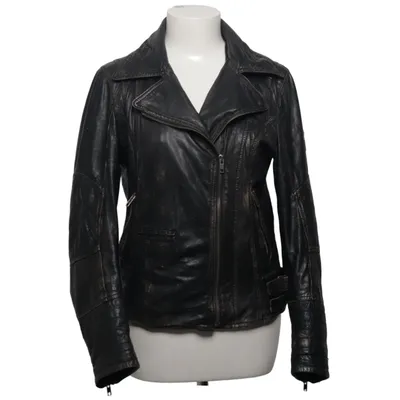 Biker jacket (Black) from Molltan Leather, Polyester
