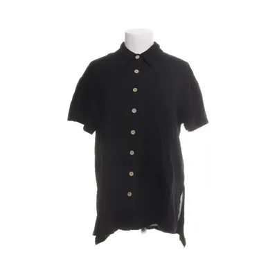 Kortärmad skjorta (Svart) från Salanta Polyester