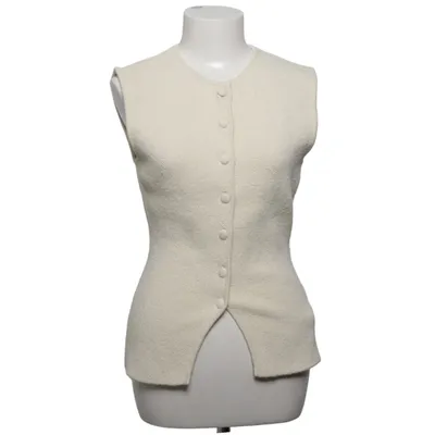 Gilet (Beige) de Gina Tricot Coton, Élasthane, Polyamide, Polyester