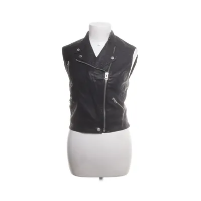 Bikervest (Sort) fra Saints & Mortals Polyurethan