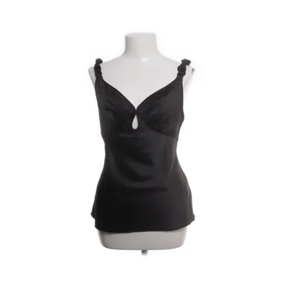 Tank Top (Black) from Adoore Elastane, Polyester