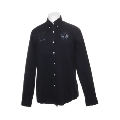 Buttondown-skjorta (Svart) från La Martina Bomull