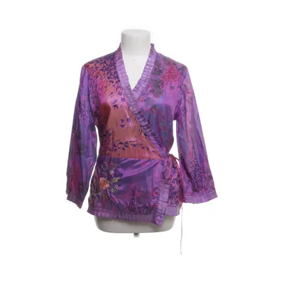 Wrap top (Purple, Multicolored) from René Derhy x Collection Polyester, Viscose