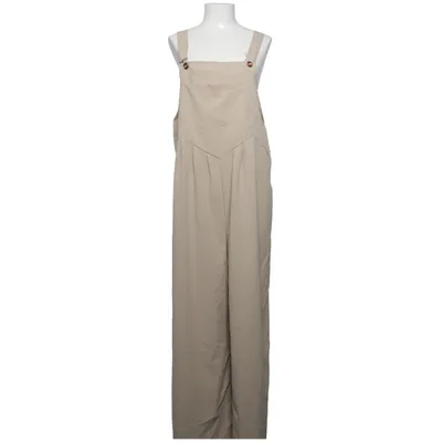 Dungarees (Beige) Cotton, Polyester