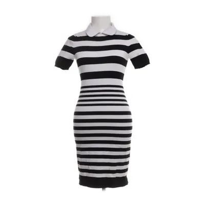 Jurk (Zwart, Wit) van Karen Millen Katoen, Elastaan, Polyamide, Polyester, Viscose
