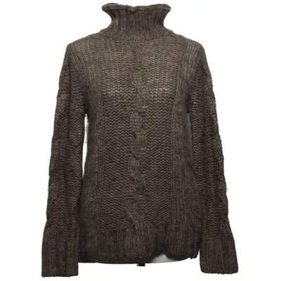 Turtleneck (Brown) from Closed Acrylic, Alpaca wool