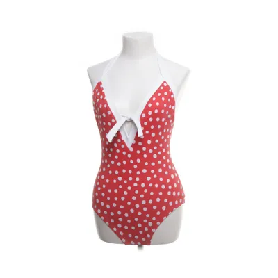 Baddräkt (Röd, Vit) från Seafolly Elastan, Nylon, Polyester