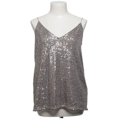 Tanktop  (Sølv) fra Amisu Elastan, Polyester